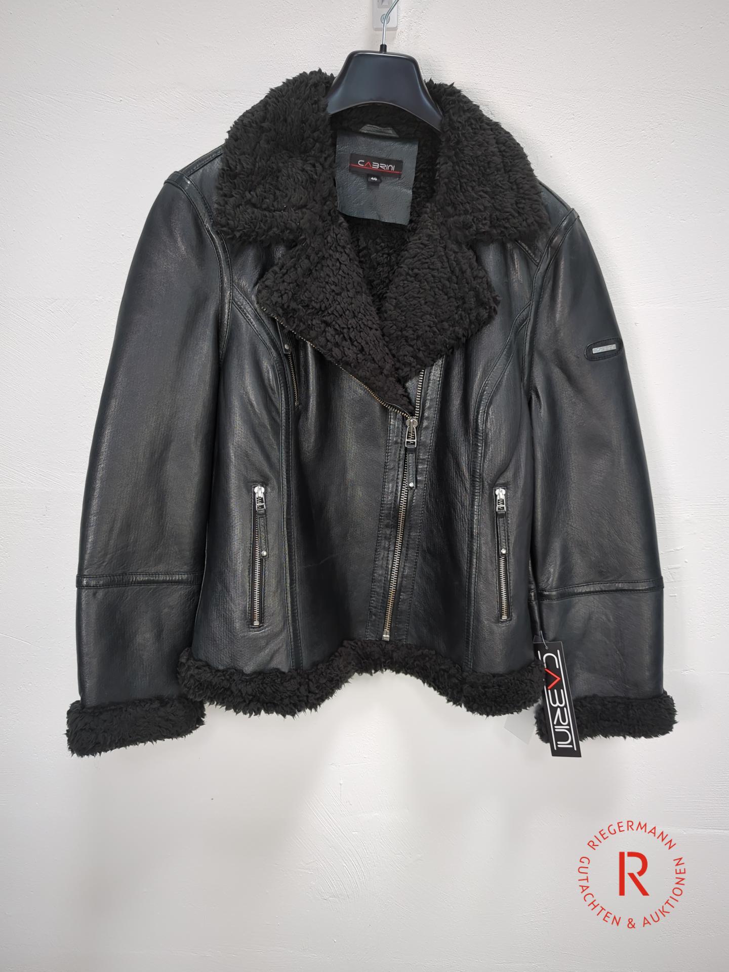 DAMEN LEDERJACKE GRÖSSE 46